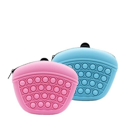 Portable dog training waist bag